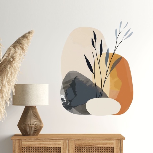 Αυτοκόλλητο τοίχου σχήματα Boho Shapes 124950