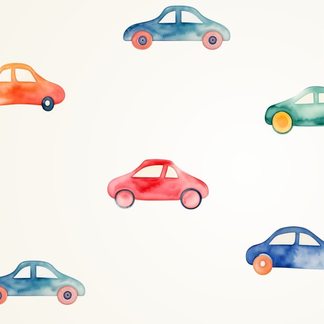 Σετ Αυτοκόλλητα παιδικά Πολύχρωμα Αυτοκινητάκια 1278829