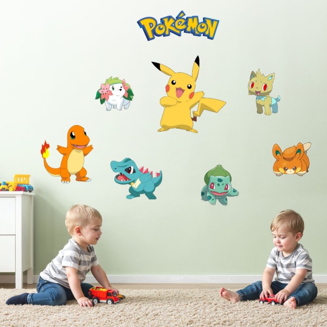 Παιδικά αυτοκόλλητα τοίχου - Pokemon 1278745