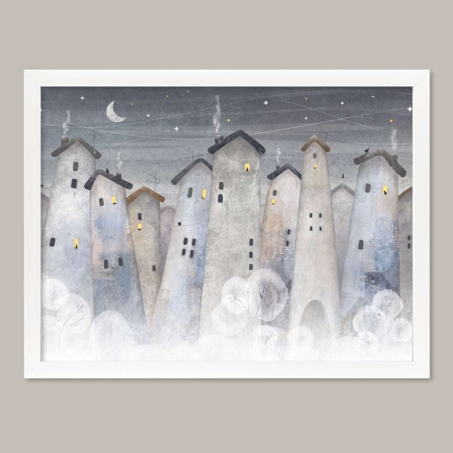 Αφίσα Houses - Σπιτάκια 6022