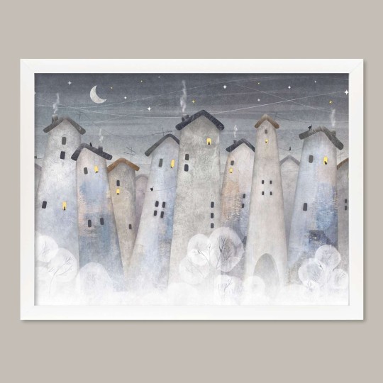 Αφίσα Houses - Σπιτάκια 6022