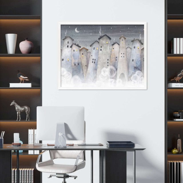 Αφίσα Houses - Σπιτάκια 6022