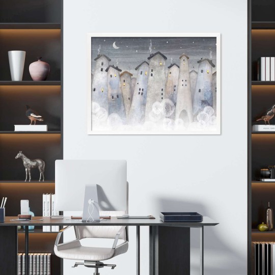 Αφίσα Houses - Σπιτάκια 6022