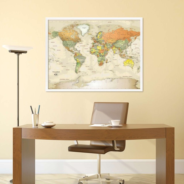 Αφίσα World Map - Παγκώσμιος χάρτης 7025